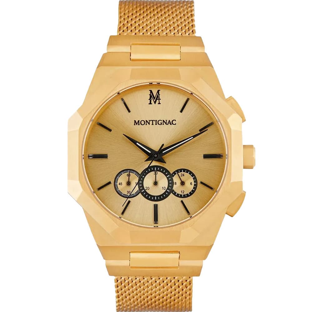 Montignac Montre Montignac en Acier