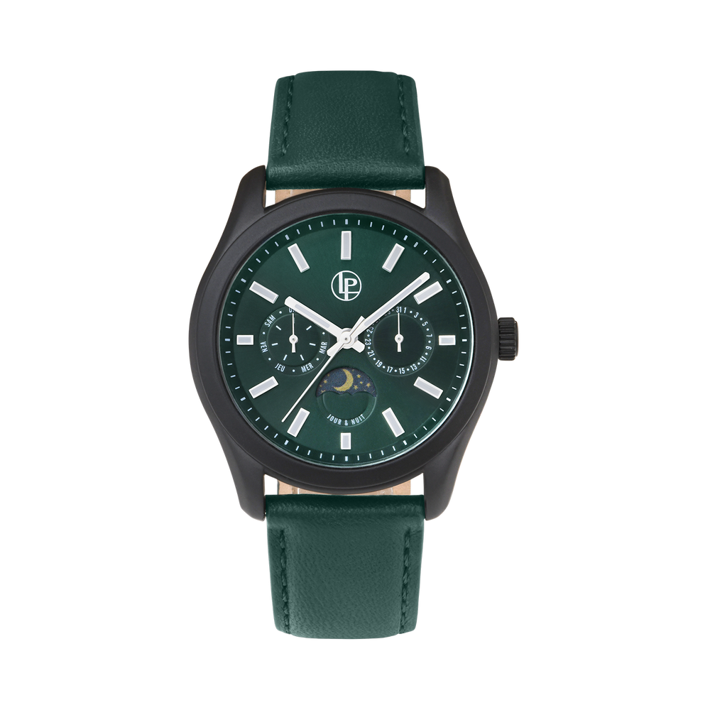 Louis Pion Montre quartz Mixte Adrien Vert