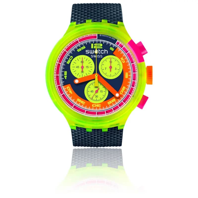 Swatch Montre Neon To the Max SB06J100