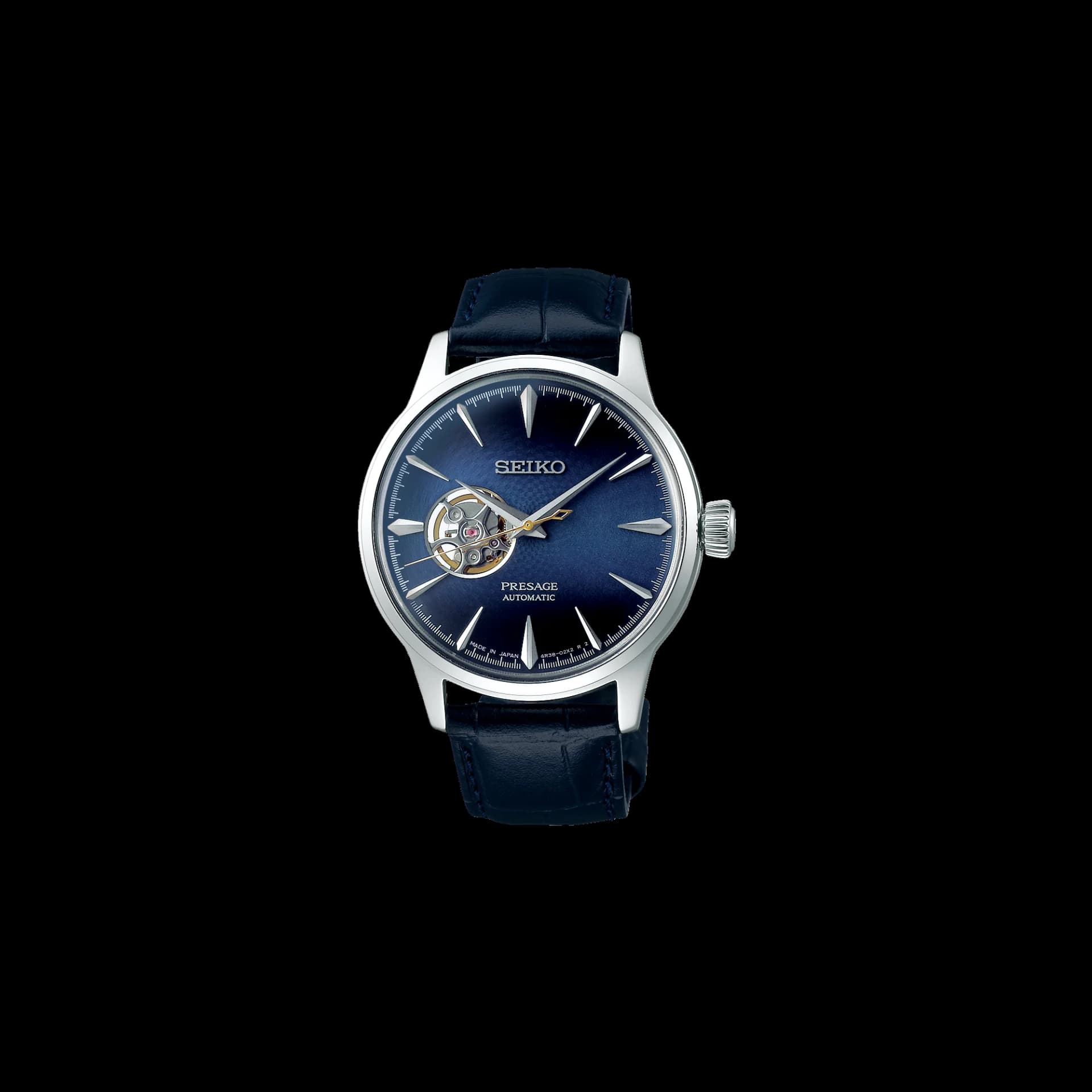 Seiko Presage — cadran bleu