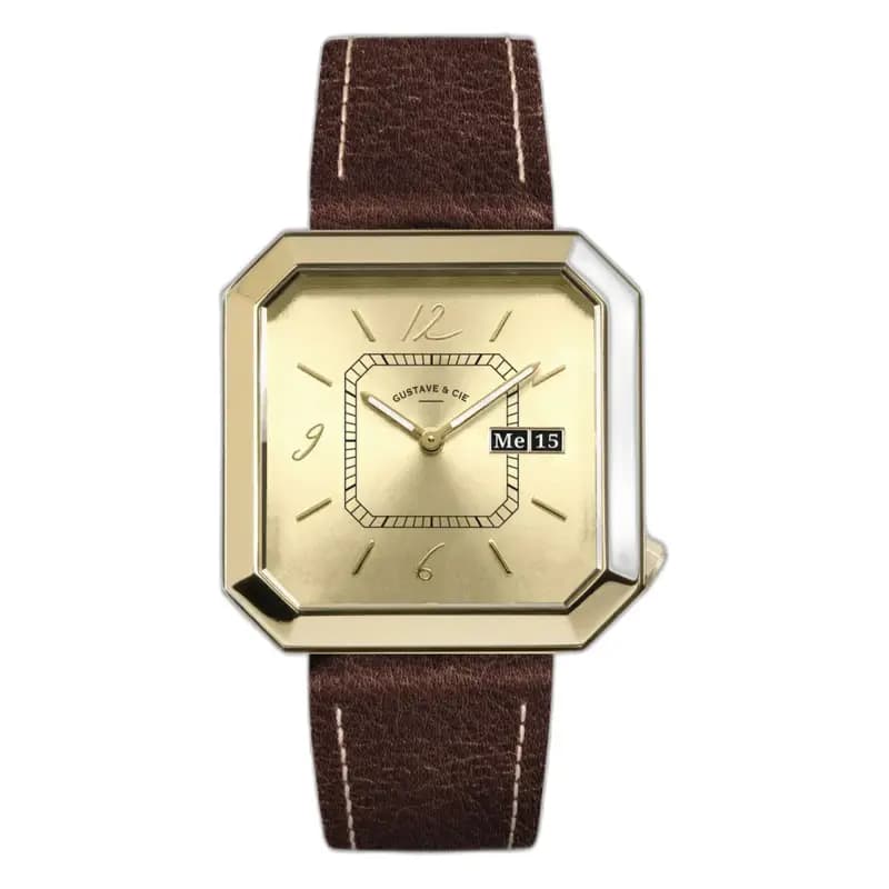 Gustave & Cie Montre Marie 12H classique - champagne