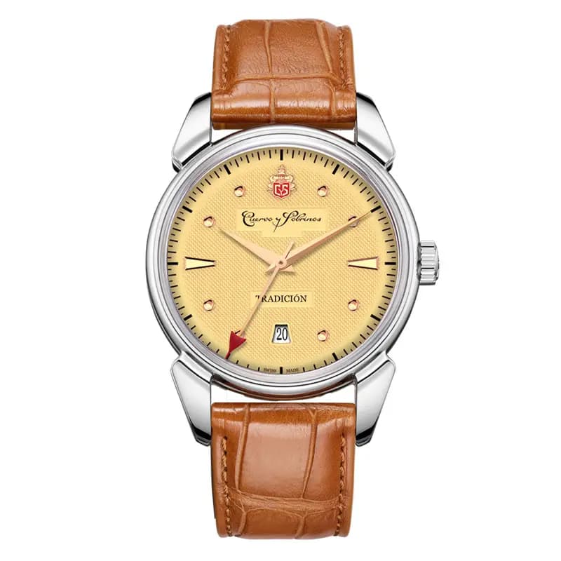 Cuervo y Sobrinos Montre Historiador Tradición 3195.1TCH