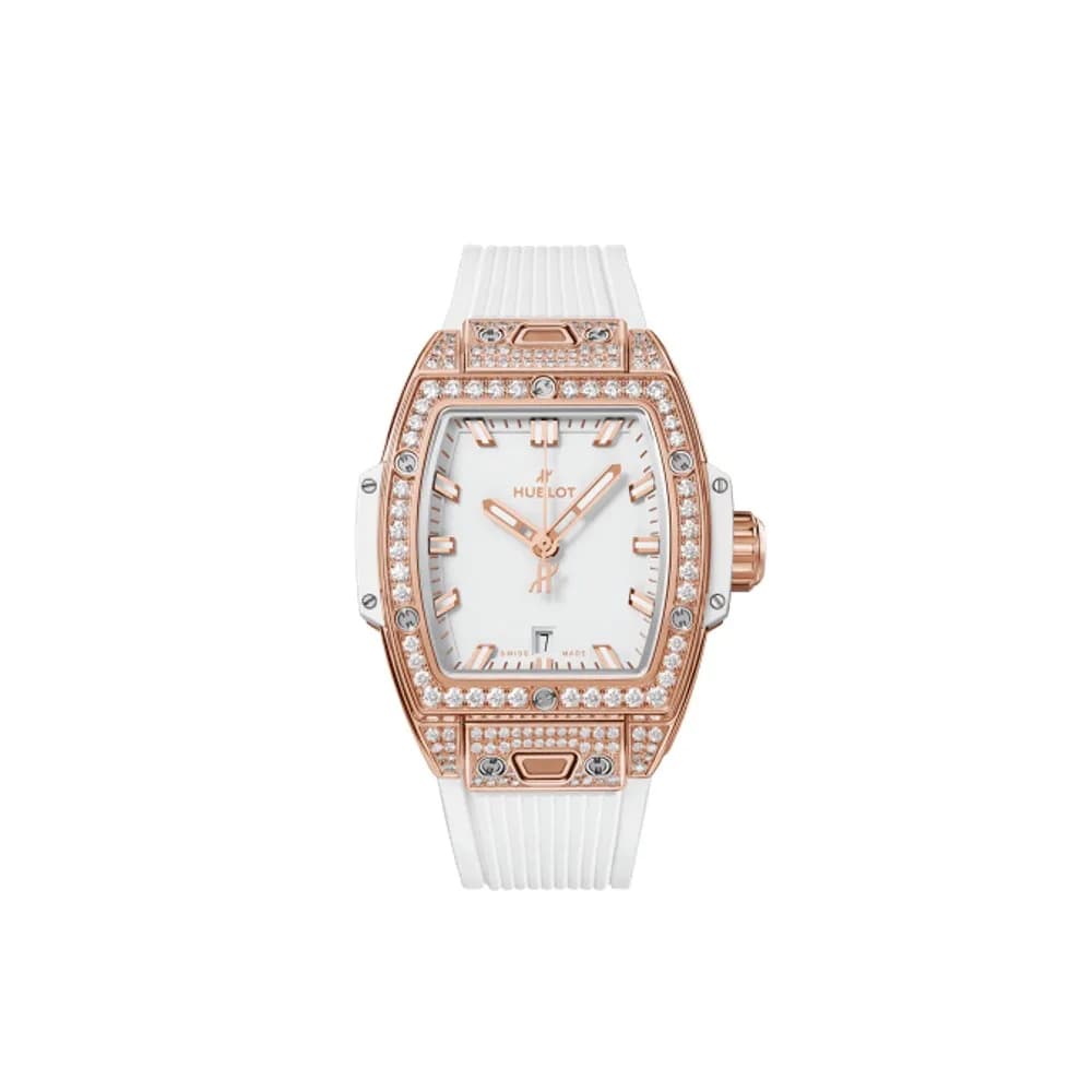 Hublot King Gold White Pavé