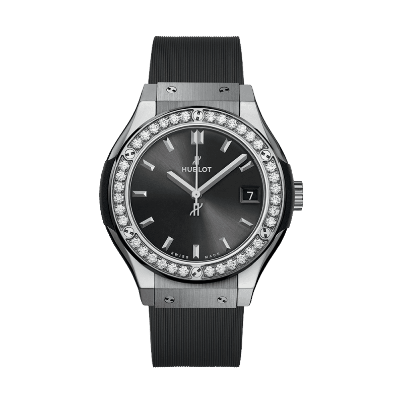 Hublot Hublot Classic Fusion Racing Grey Titanium Diamonds 33MM