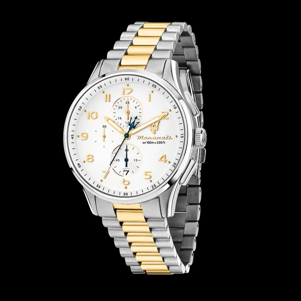 Maserati Montre quartz Homme Sorpasso Blanc