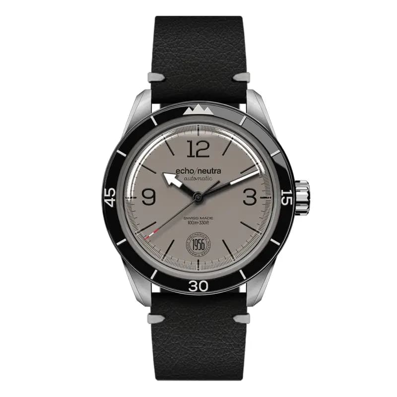 Echo/Neutra Montre 1956 3H Gris Chaud