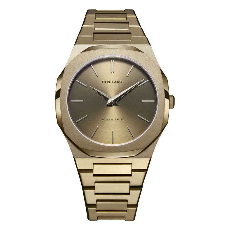 D1 Milano Montre D1 Milano Dusky Green Quartz - 40 mm- Cadran Kaki - UTBJ36
