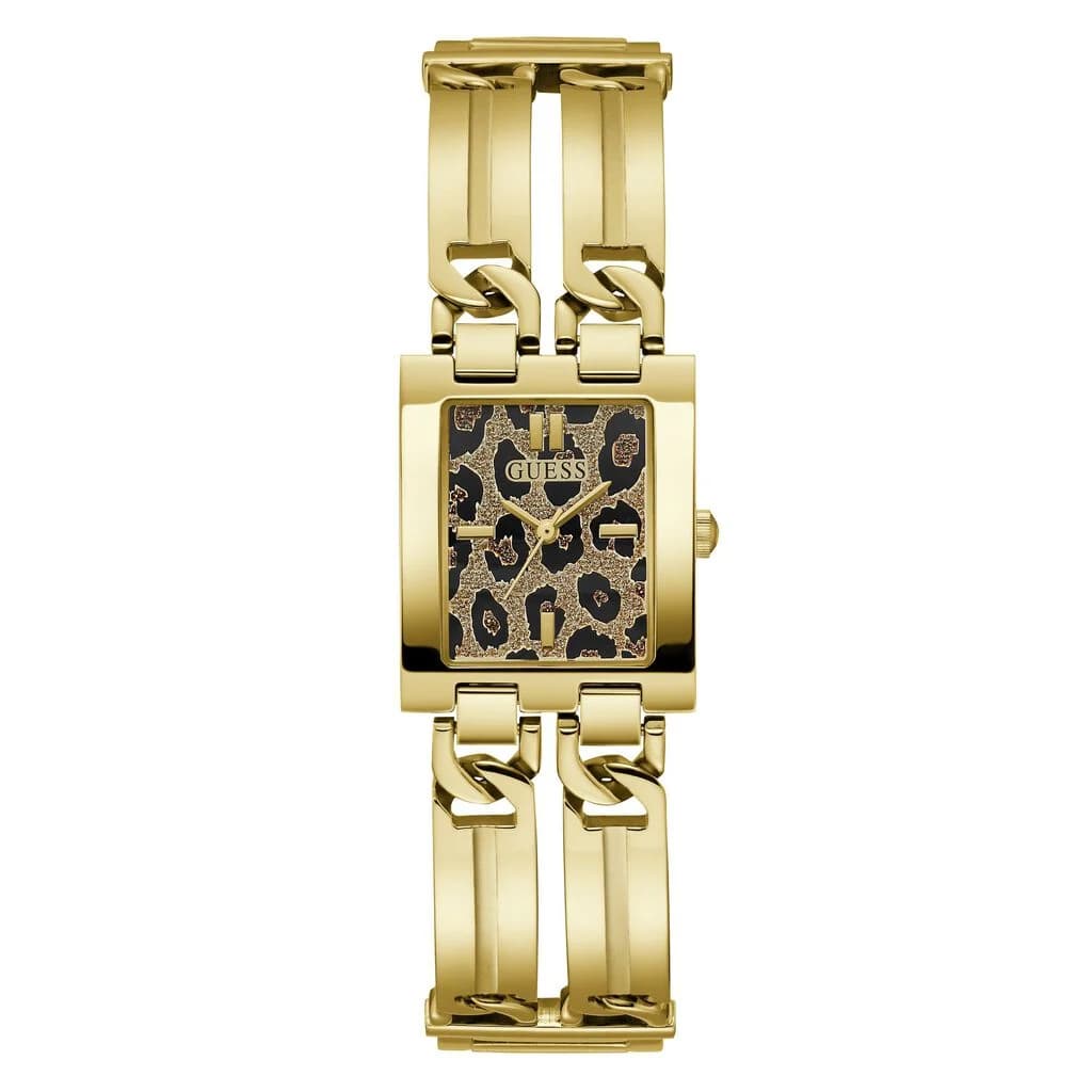 Guess Montre Femme Guess Acier recyclé Or jaune GW0807L2