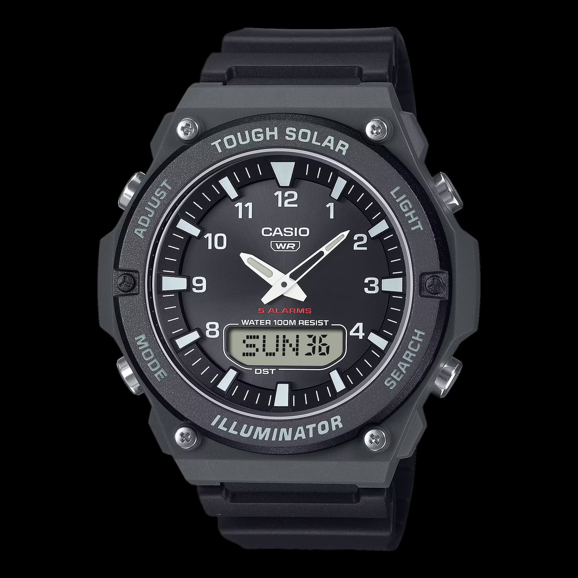 Casio AQ-S820W-1AVEF — analogique-numérique