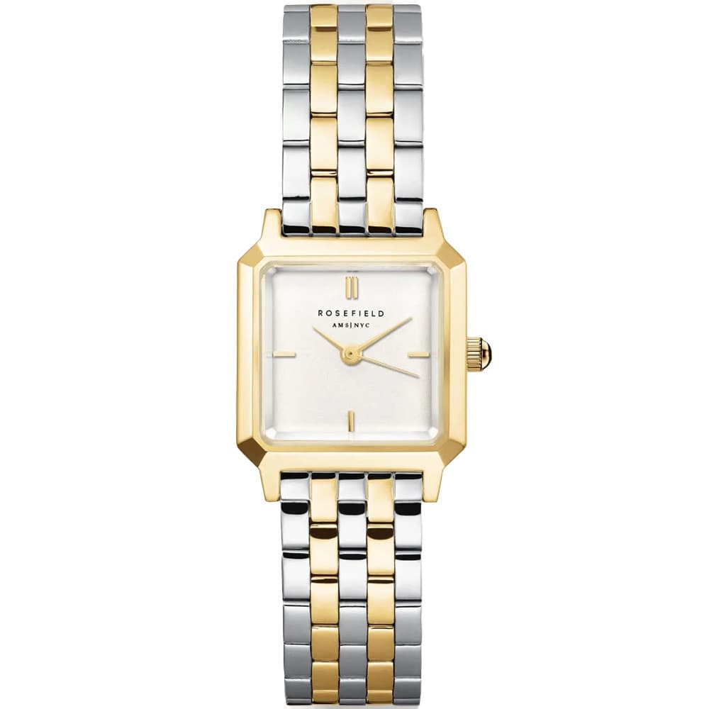 Rosefield Montre Rosefield Collection the Octagon XS en Acier et PVD Bicolore