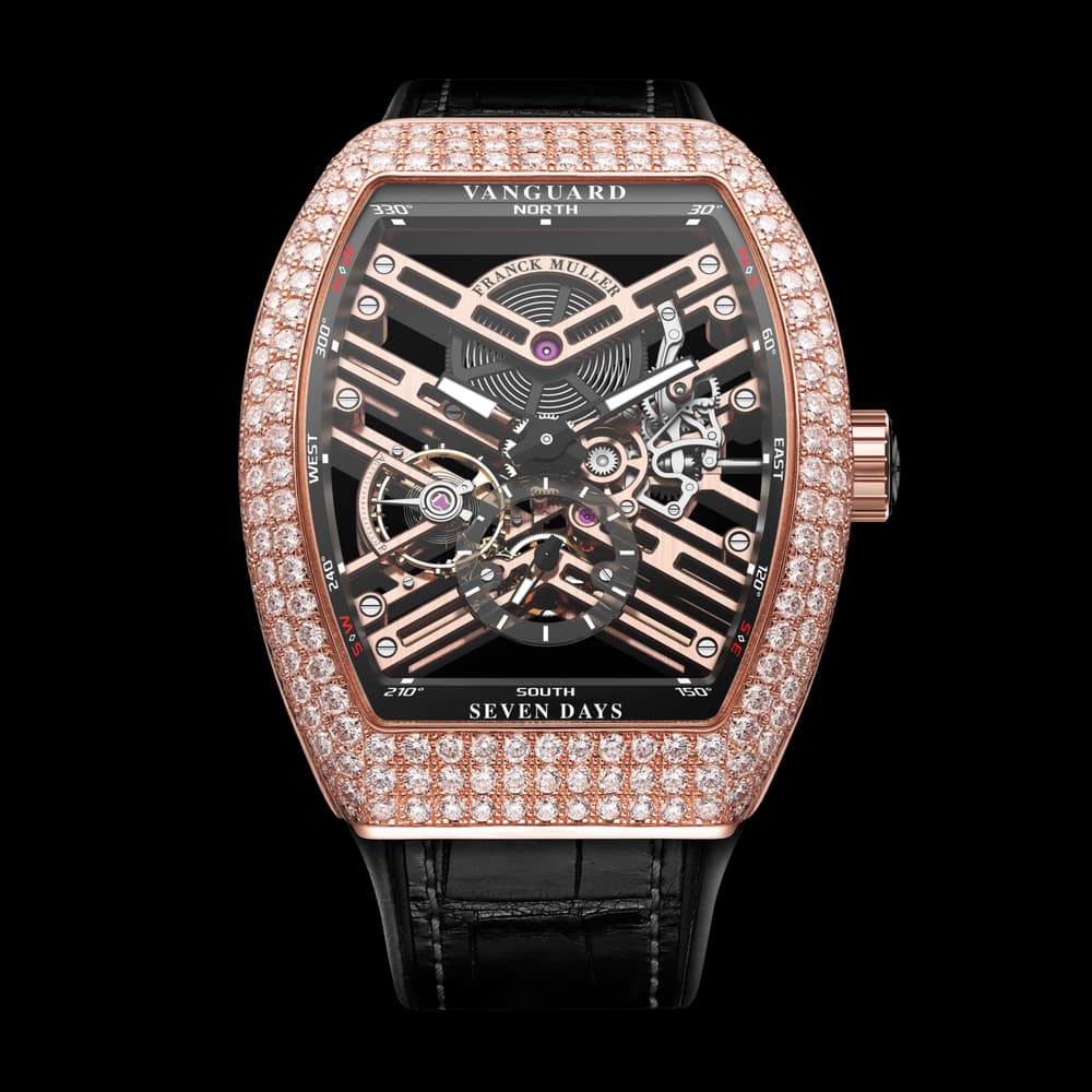 Franck Muller Montre mécanique Homme Vanguard Transparent