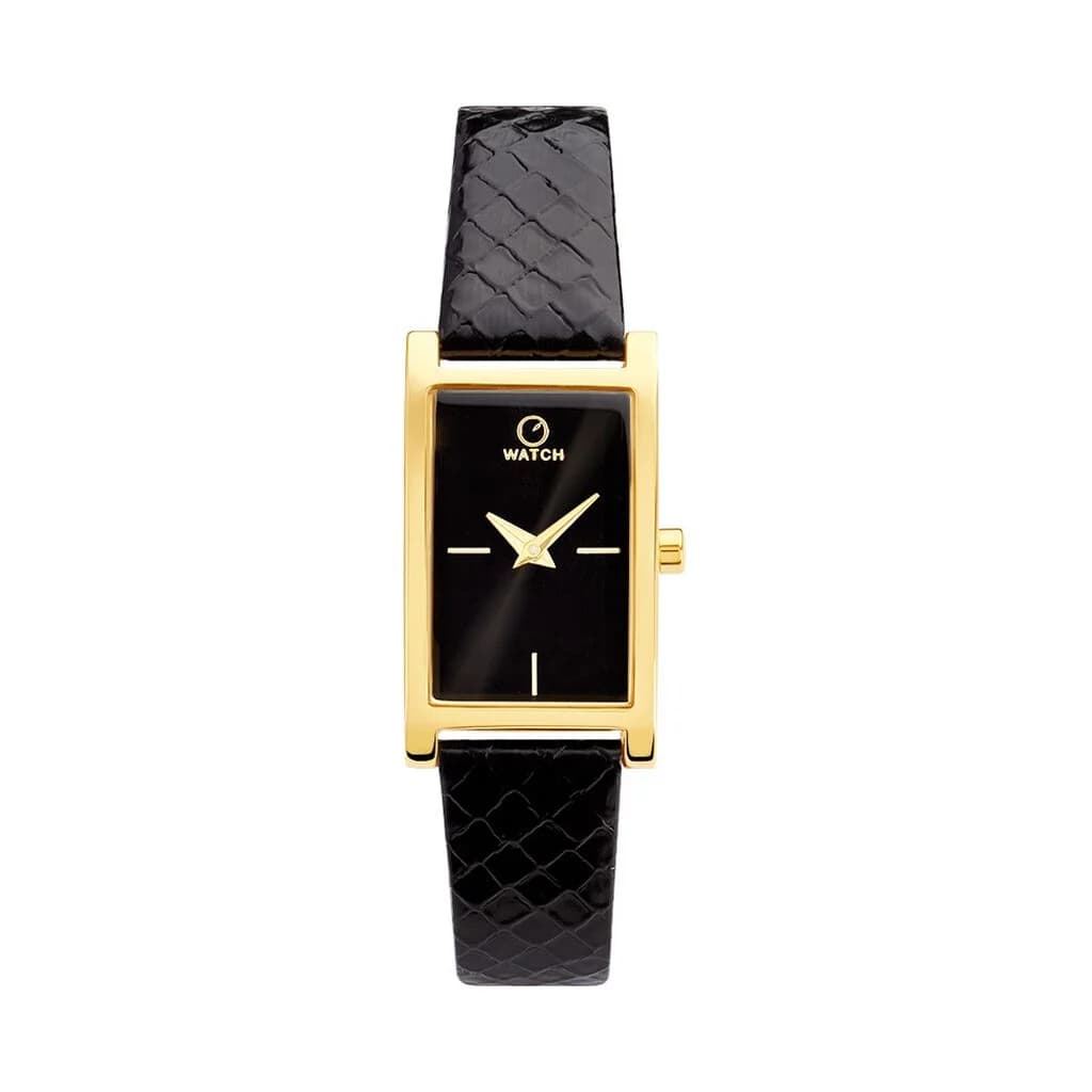 O WATCH Montre O Watch Oblong Noir