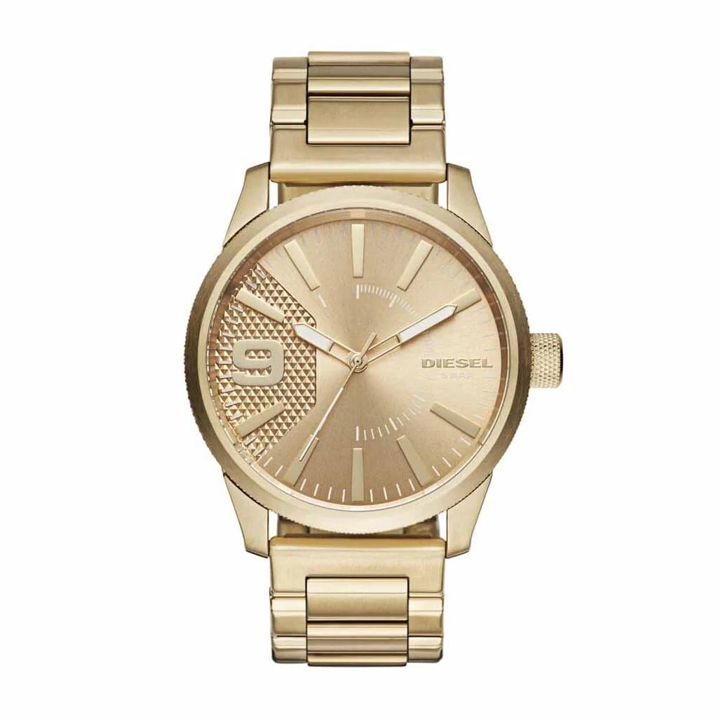 Diesel Montre Analogique Homme Diesel Acier Jaune DZ1761