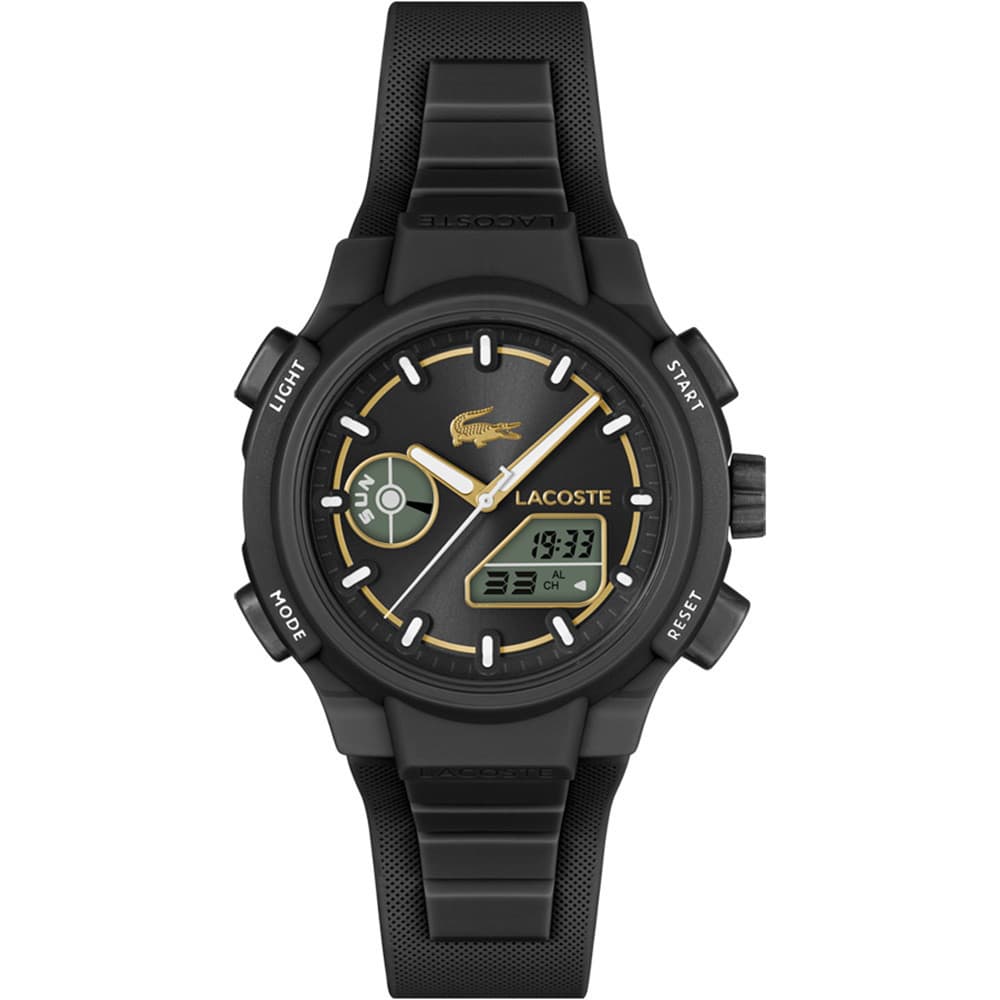 Lacoste Montre Lacoste Collection LC33 en Silicone Noir