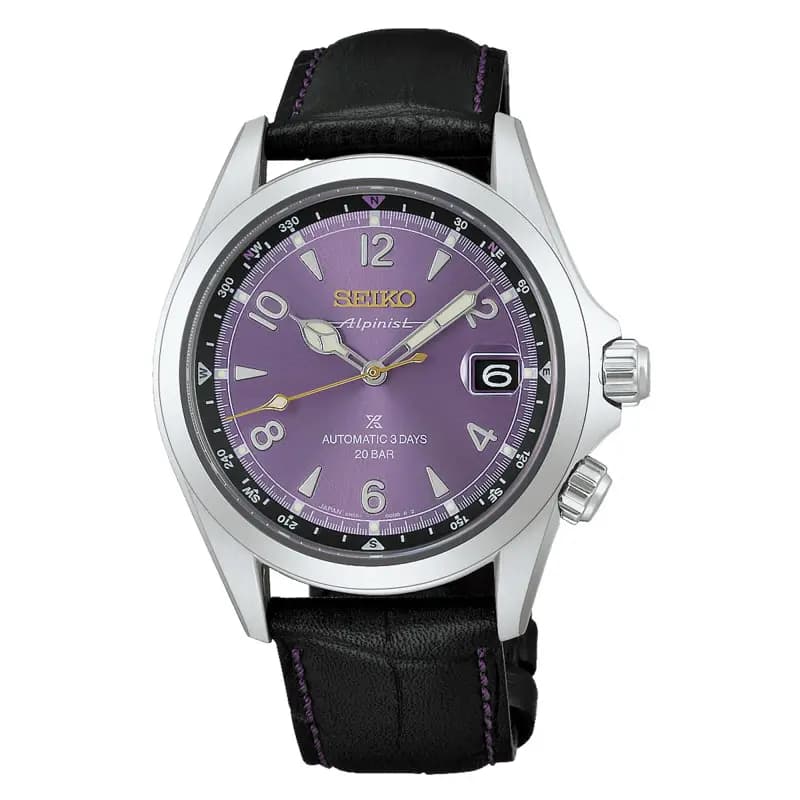 Seiko Montre Seiko Prospex Alpinist HBC006J1 39,45 mm Automatique Cadran Violet Édition Limitée