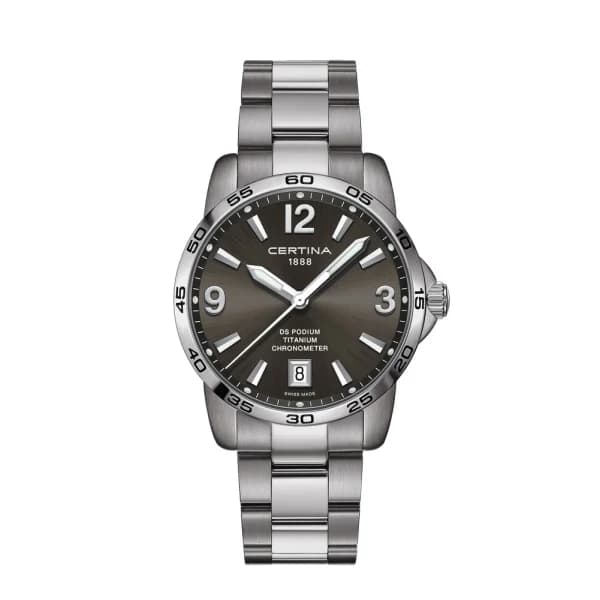 Certina Montre Certina DS Podium 40mm Quartz Cadran Gris