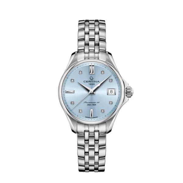 Certina Montre Certina DS Action Lady Powermatic 80 Automatique Cadran Bleu