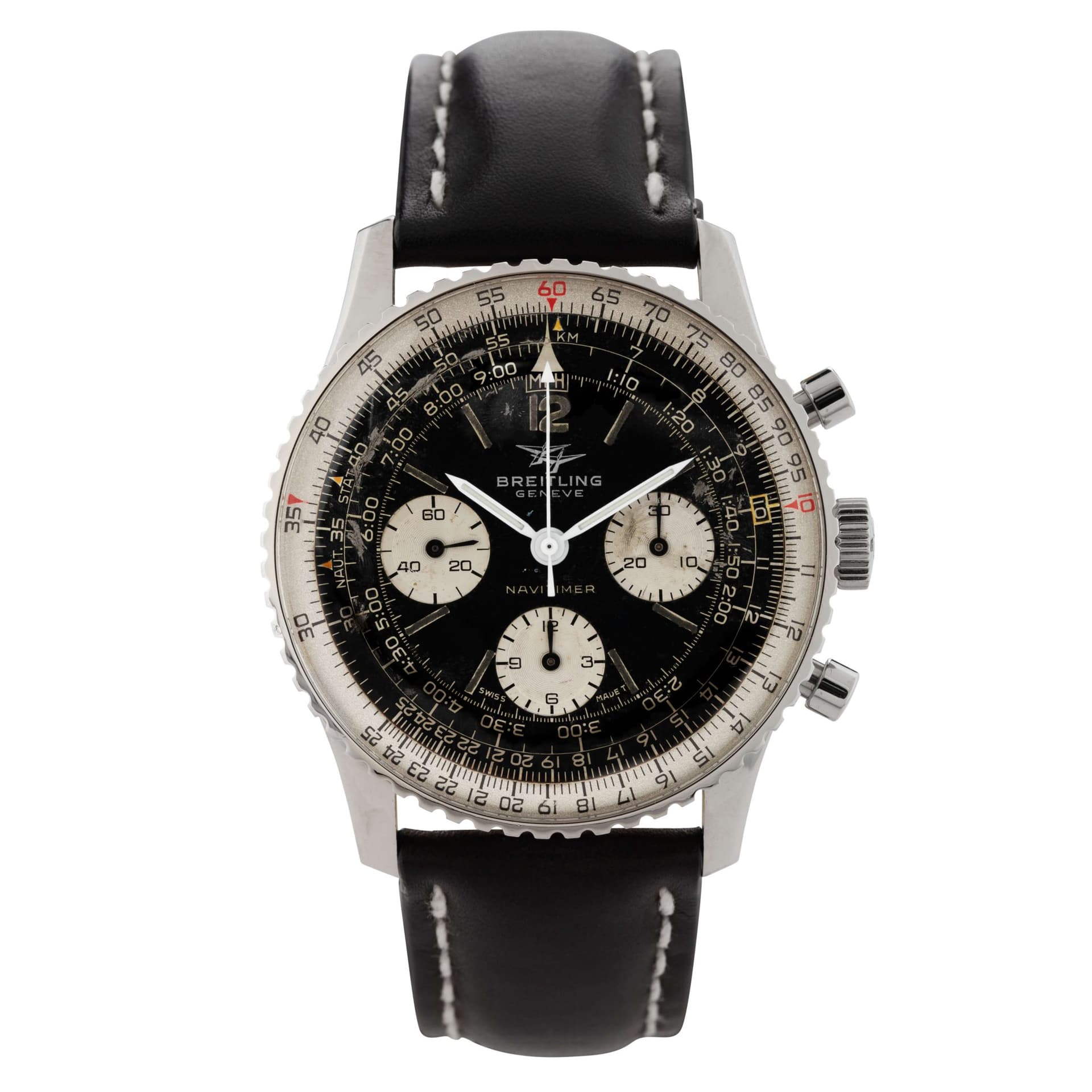 Breitling Montre Breitling Navitimer 806 "Twin Jet" mécanique 40 mm 1967