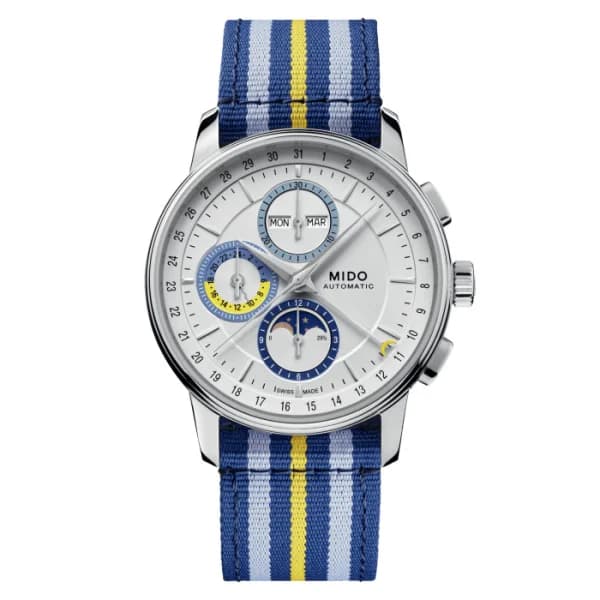 Mido Montre Mido Baroncelli Chronograph Moonphase 42 mm- M027.625.17.031.00