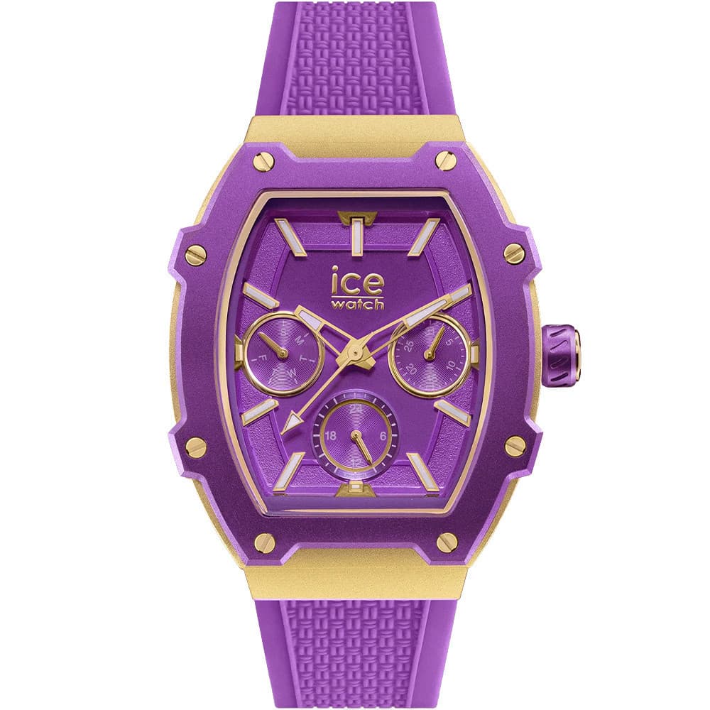 Ice Watch Montre Ice Watch Collection Ice Boliday en Silicone Violet