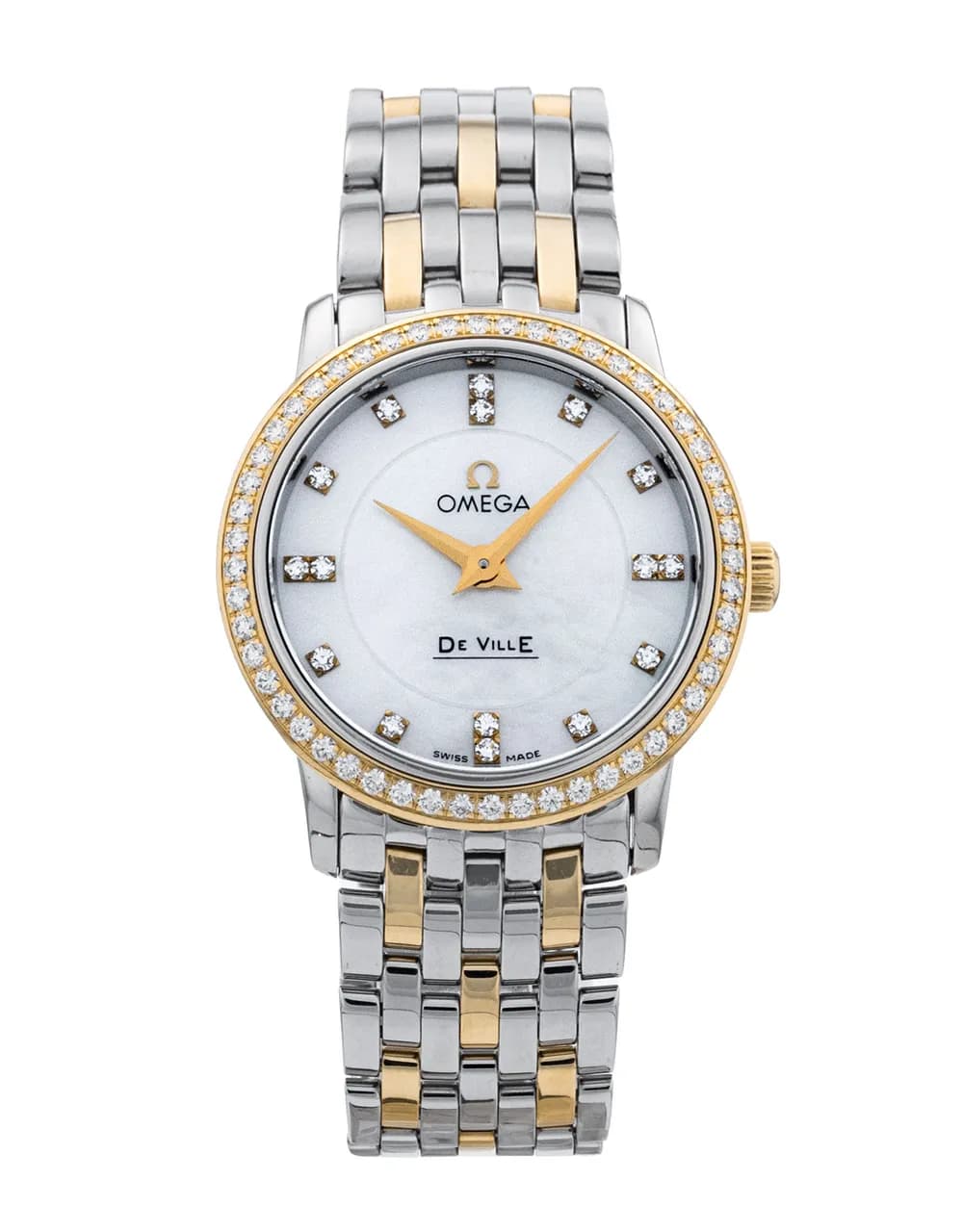 Omega De Ville Prestige Ladies — boîtier or jaune