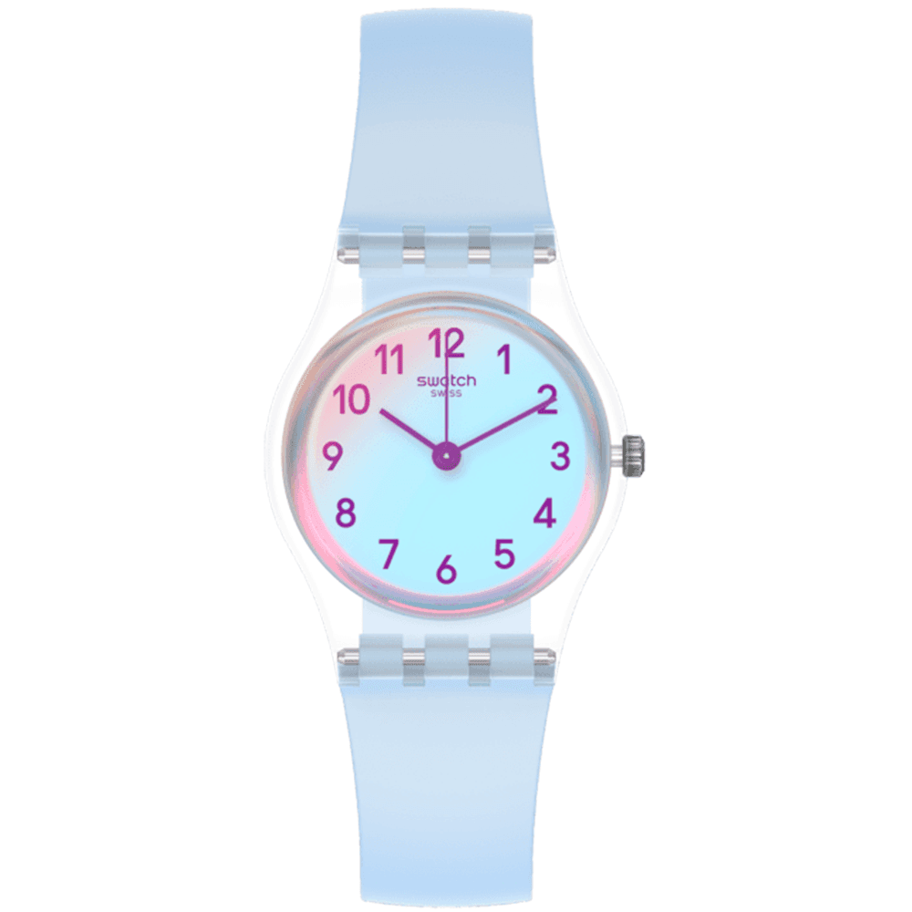 Swatch Montre Swatch Lady Casual Blue en Plastique Bleu