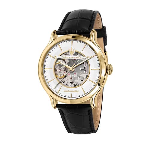 Maserati Montre Homme MASERATI EPOCA en Cuir Noir