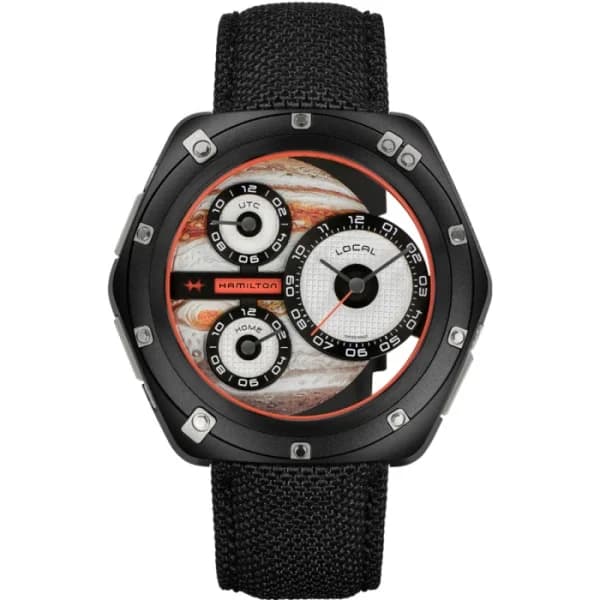 Hamilton Montre Hamilton American Classic ODC X-03 Auto Cadran Bicolor Bracelet Textile
