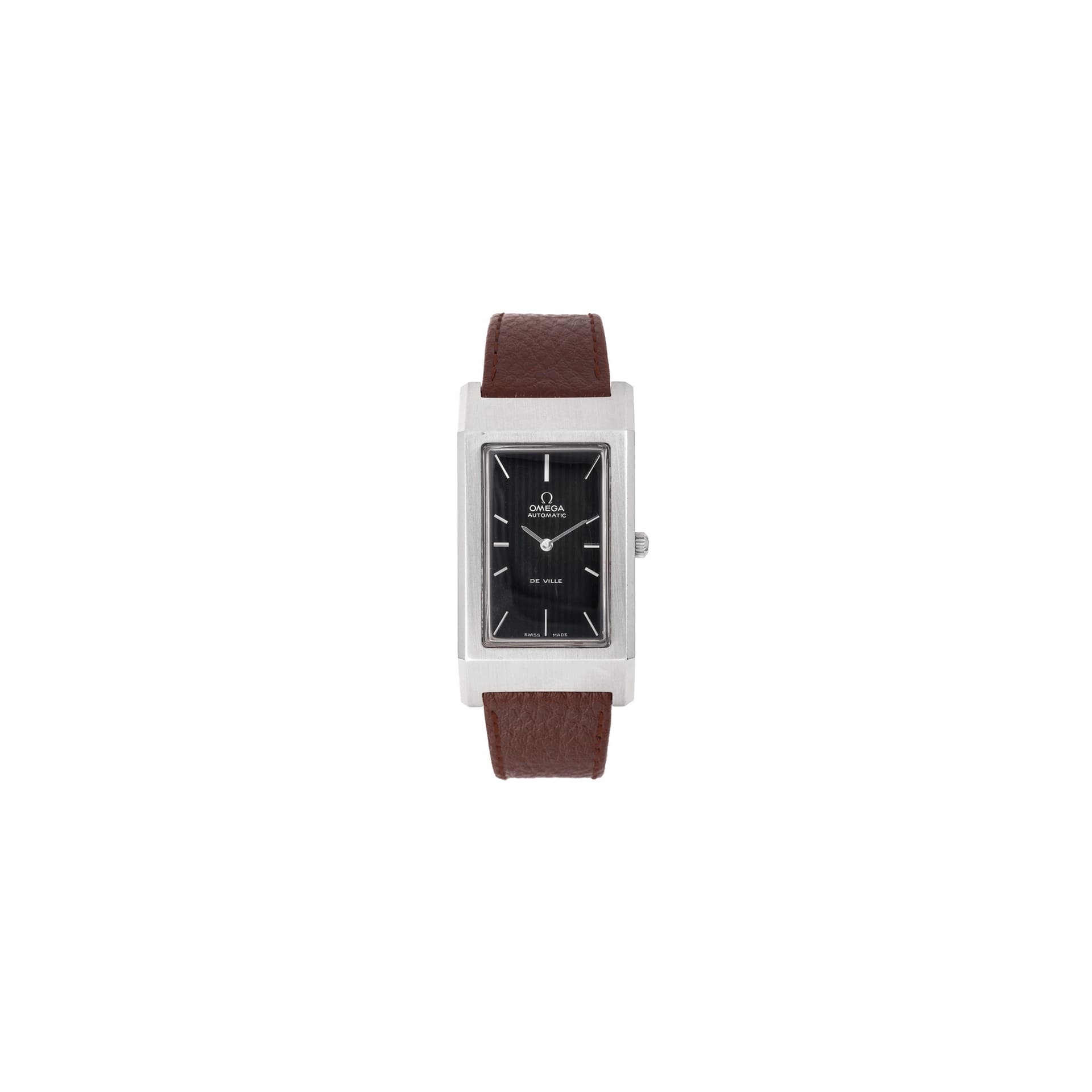 Omega Deville — boîtier gris