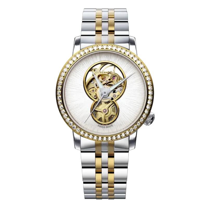 BA111OD Montre Chapitre 6 bicolore Diamants