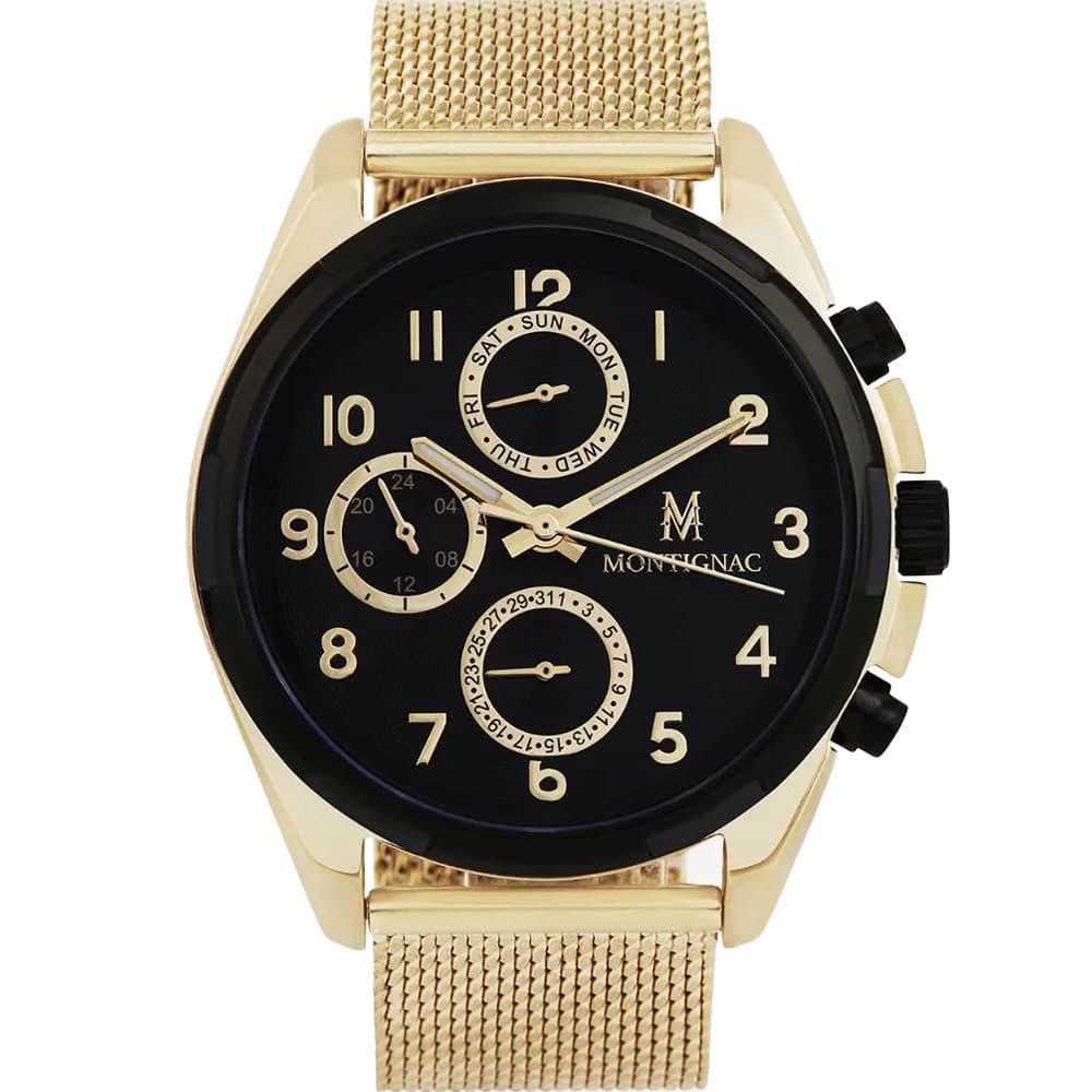 Montignac Montre Montignac en Acier