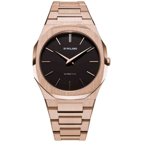 D1 Milano Montre D1 Milano Ultra Thin Re_Rosegold Quartz - 40 mm- Cadran Noir - UTBJ42