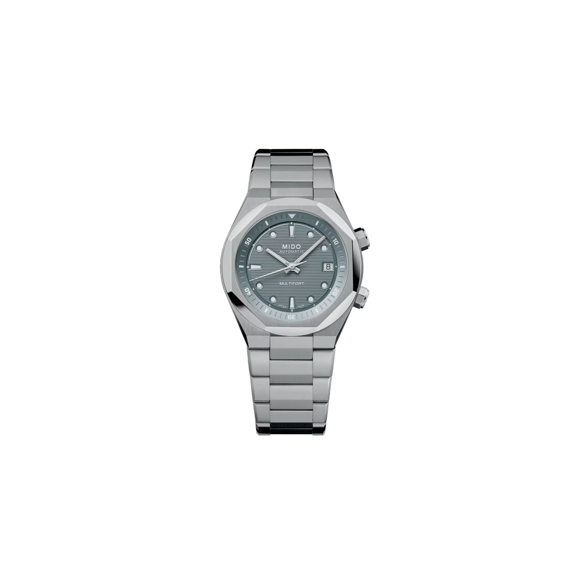 Mido Montre Mido Multifort 8 Two Crowns 38.4 x 40 mm- M047.507.11.081.00