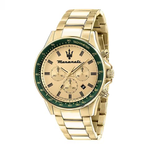 Maserati Montre Analogique Homme Maserati Métal Jaune R8873640005