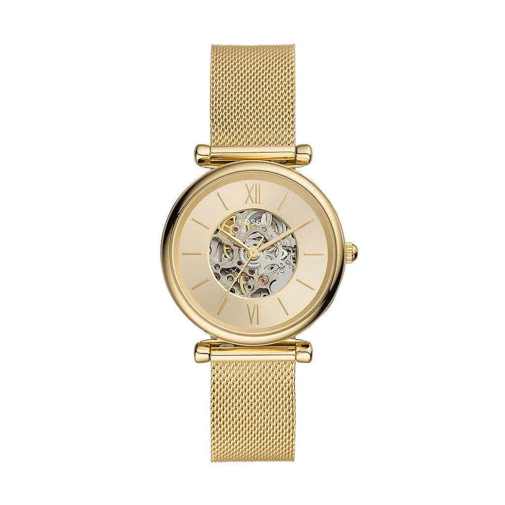 Fossil Me3250 — cadran doré