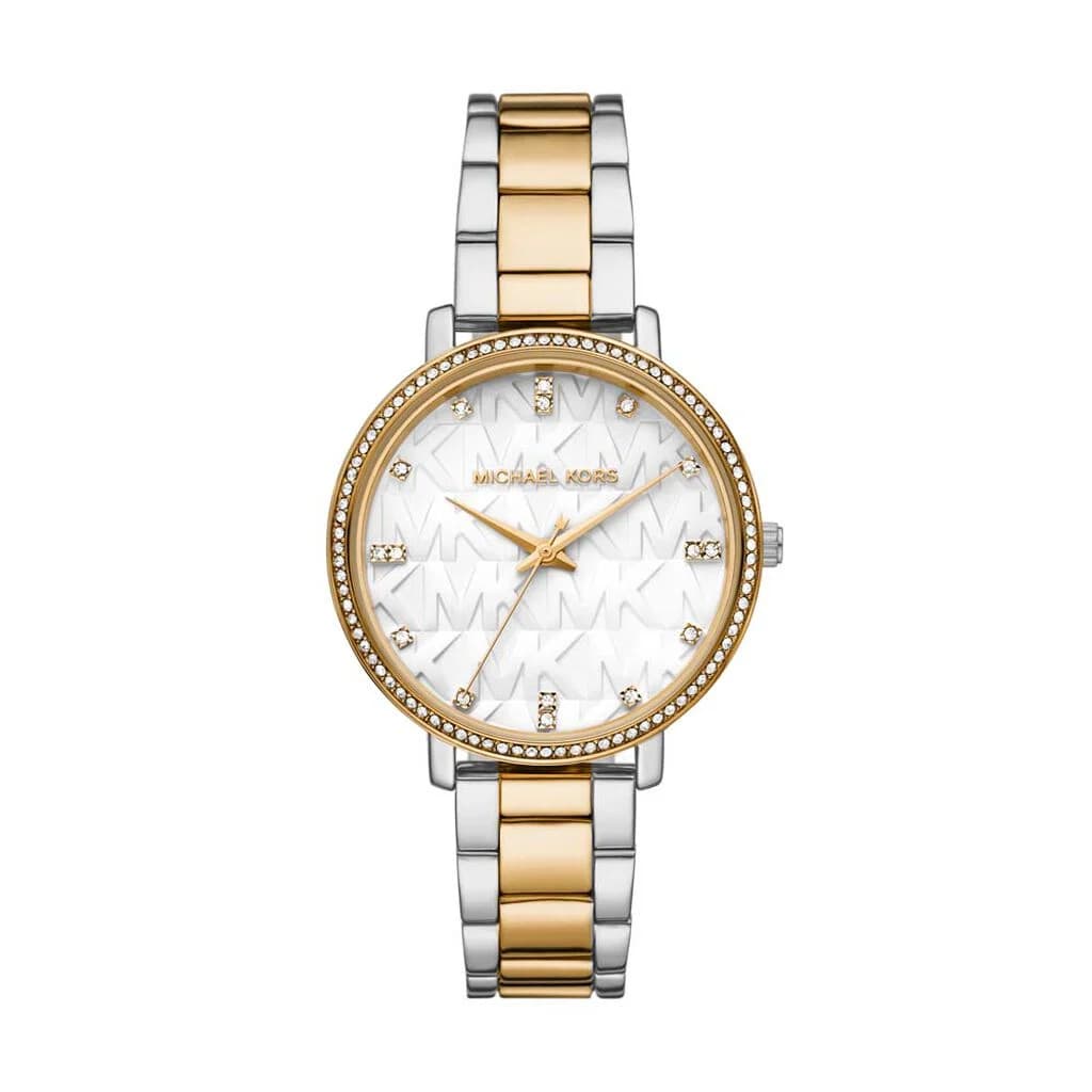 Michael Kors Montre Femme MICHAEL KORS PYPER en Acier Bicolore
