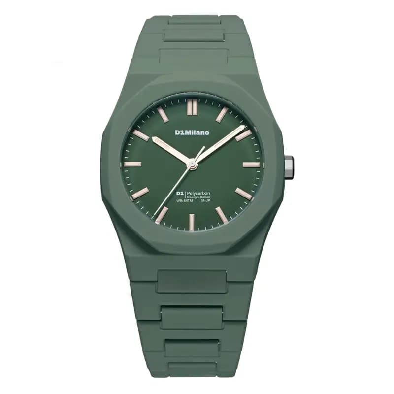 D1 Milano Montre Polycarbon Green Legacy PCBJ42