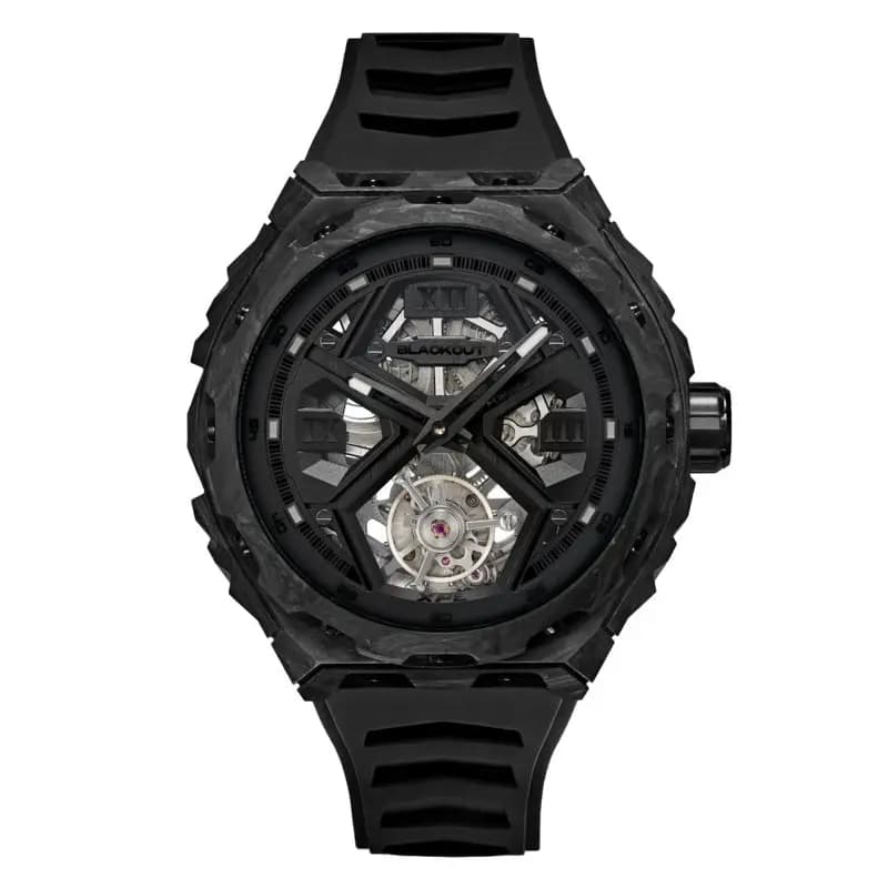 Blackout Watches Montre XPE Tourbillon Ultrablack