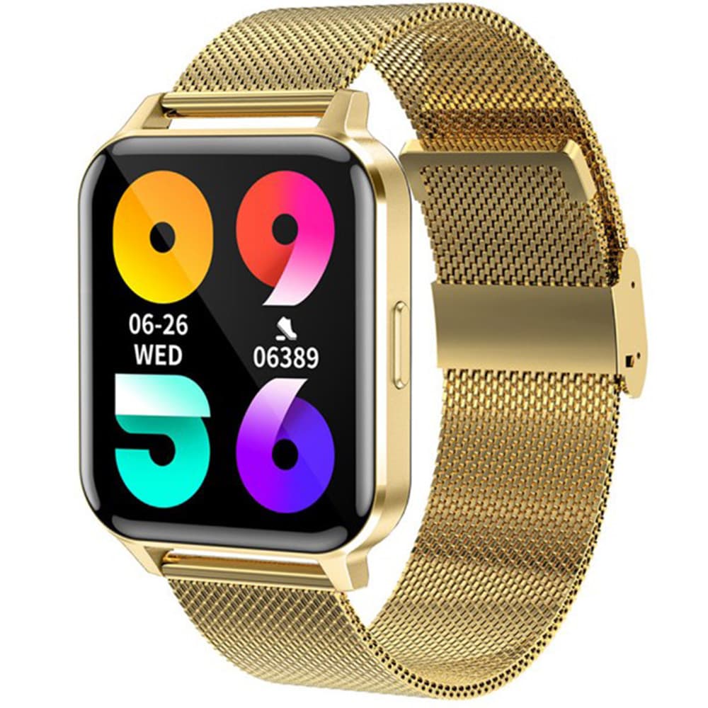 Smarty Montre Connectée Smarty Collection Access en Acier et PVD Doré