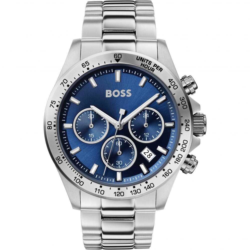 Hugo Boss Montre Boss Collection Sport Lux Hero en Acier Argenté