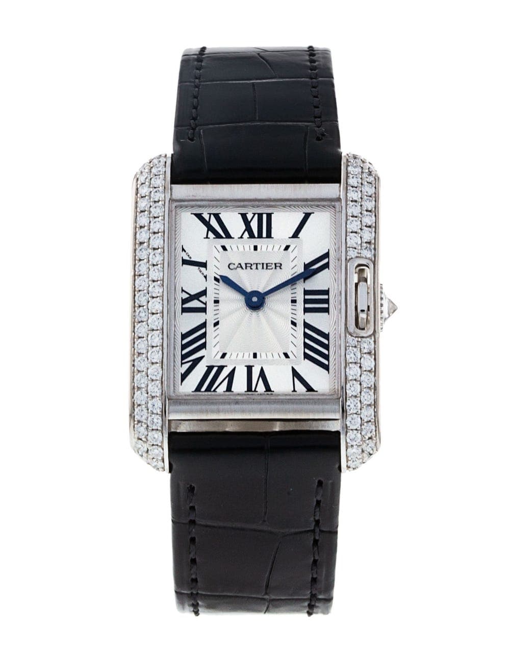 Cartier Tank Anglaise — or blanc