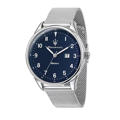 Maserati Montre Homme MASERATI TRADIZIONE en Cuir Gris