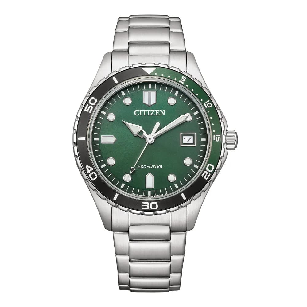 Citizen Montre quartz solaire Homme Platform Vert