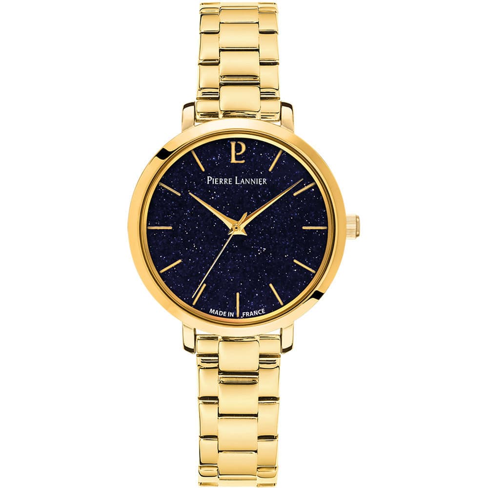 Pierre Lannier Montre Pierre Lannier Collection Chouquette en Acier et PVD Doré