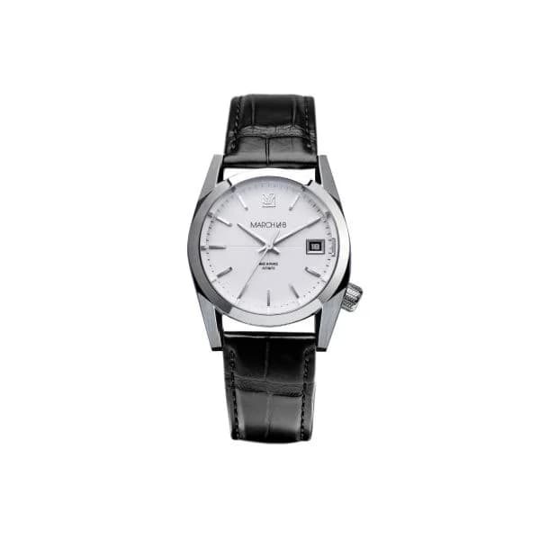 March LA.B Montre March LA.B AM69 Automatique Cadran White Alligator Noir