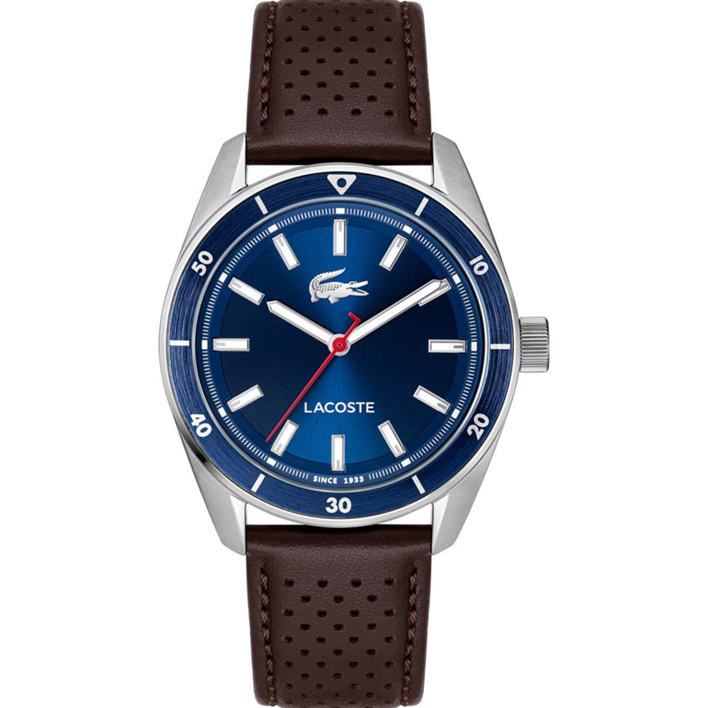 Lacoste Montre Lacoste Collection Boston en Cuir Marron