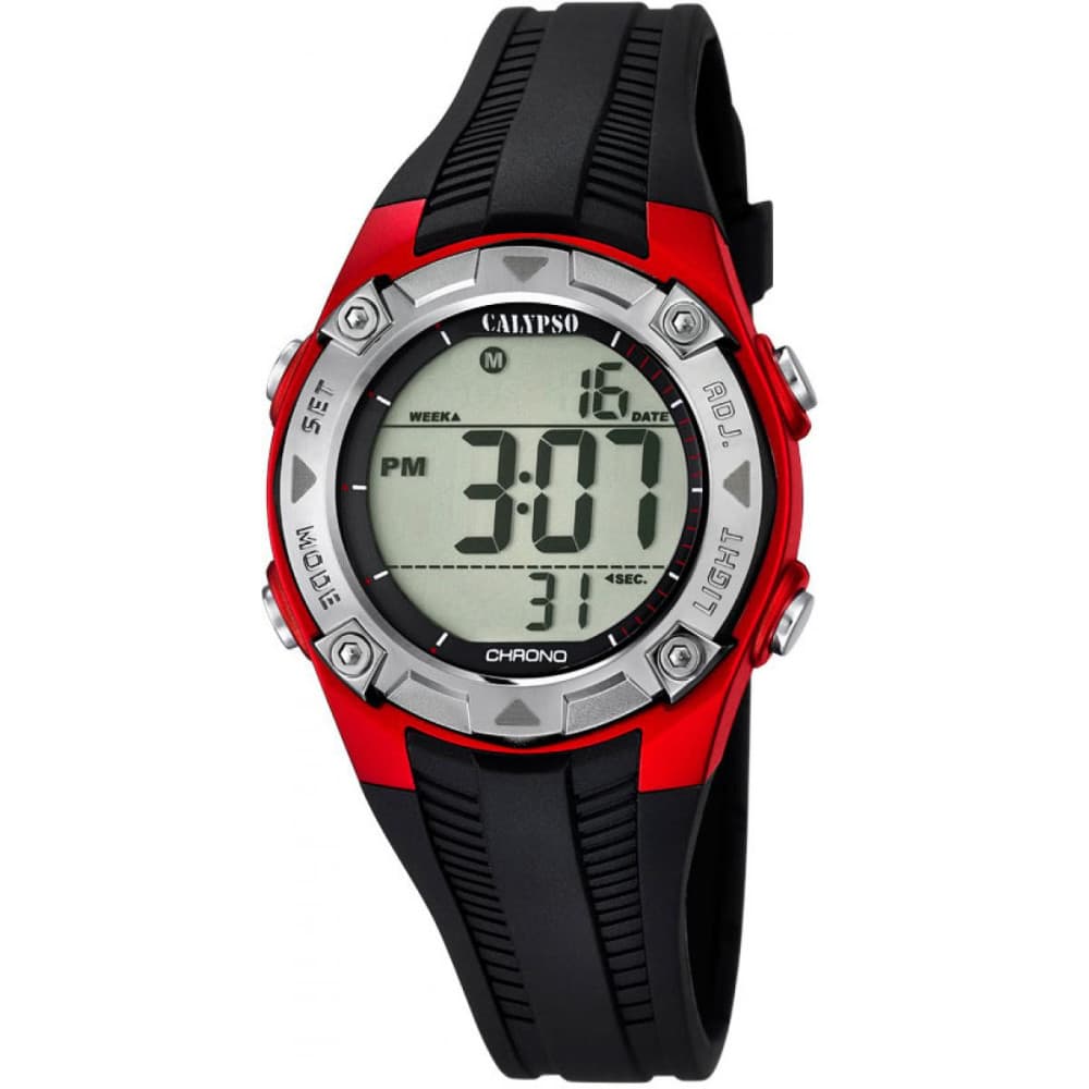 Calypso Montre Calypso en Plastique Noir