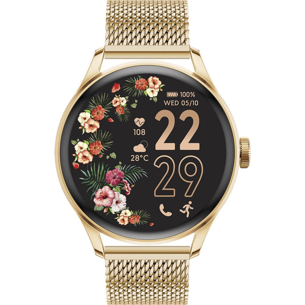 Ice Watch Montre Connectée Ice Watch Collection Ice Smart 2.0 en Acier et PVD Doré