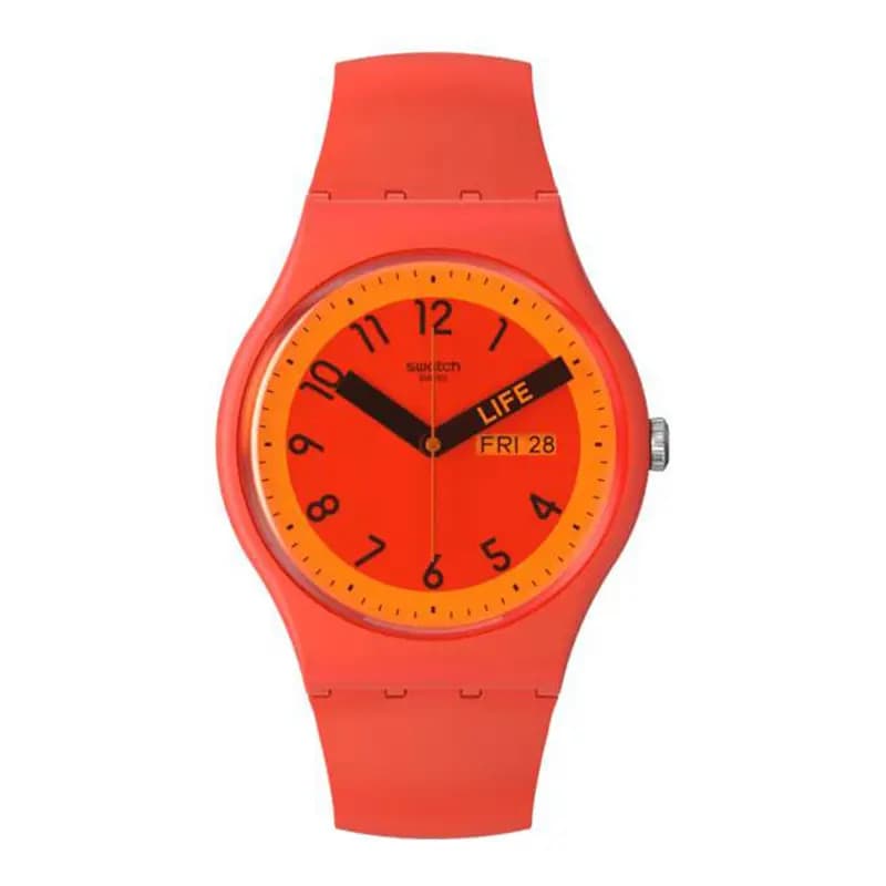 Swatch Montre Proudly Red SO29R705