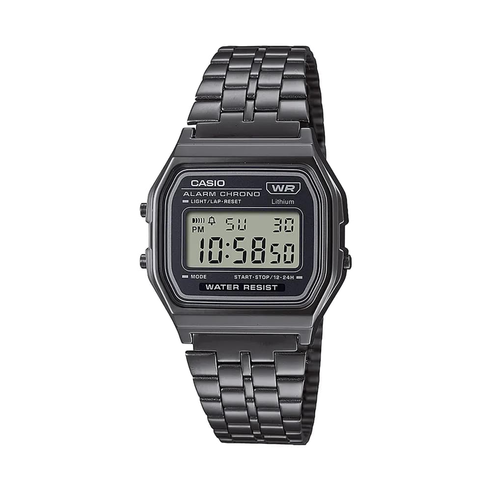 Casio Montre quartz Mixte Basic vintage Gris